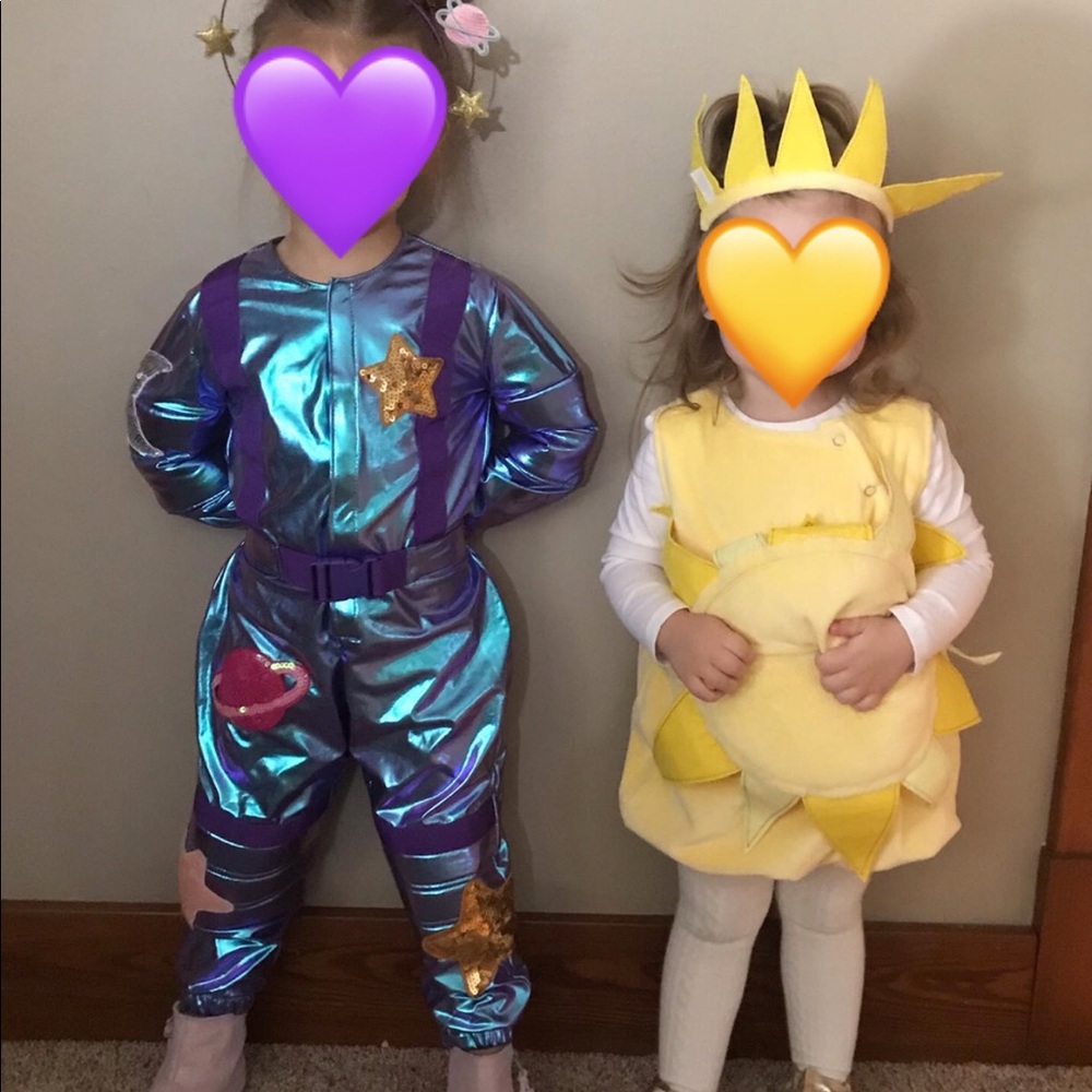 ✨ EUC Pottery Barn Kids astronaut space Halloween costume ✨